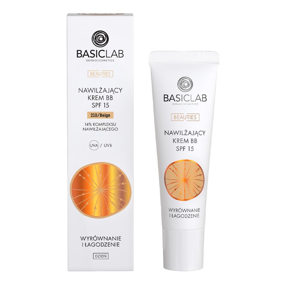 Beauties Nawilżający Krem BB SPF15 Wyrównanie i Łagodzenie 210 Beige