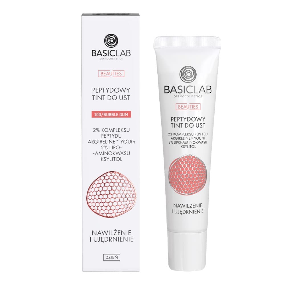 Beauties Peptydowy Tint do Ust Nawilżenie i Ujędrnienie 100 Bubble Gum