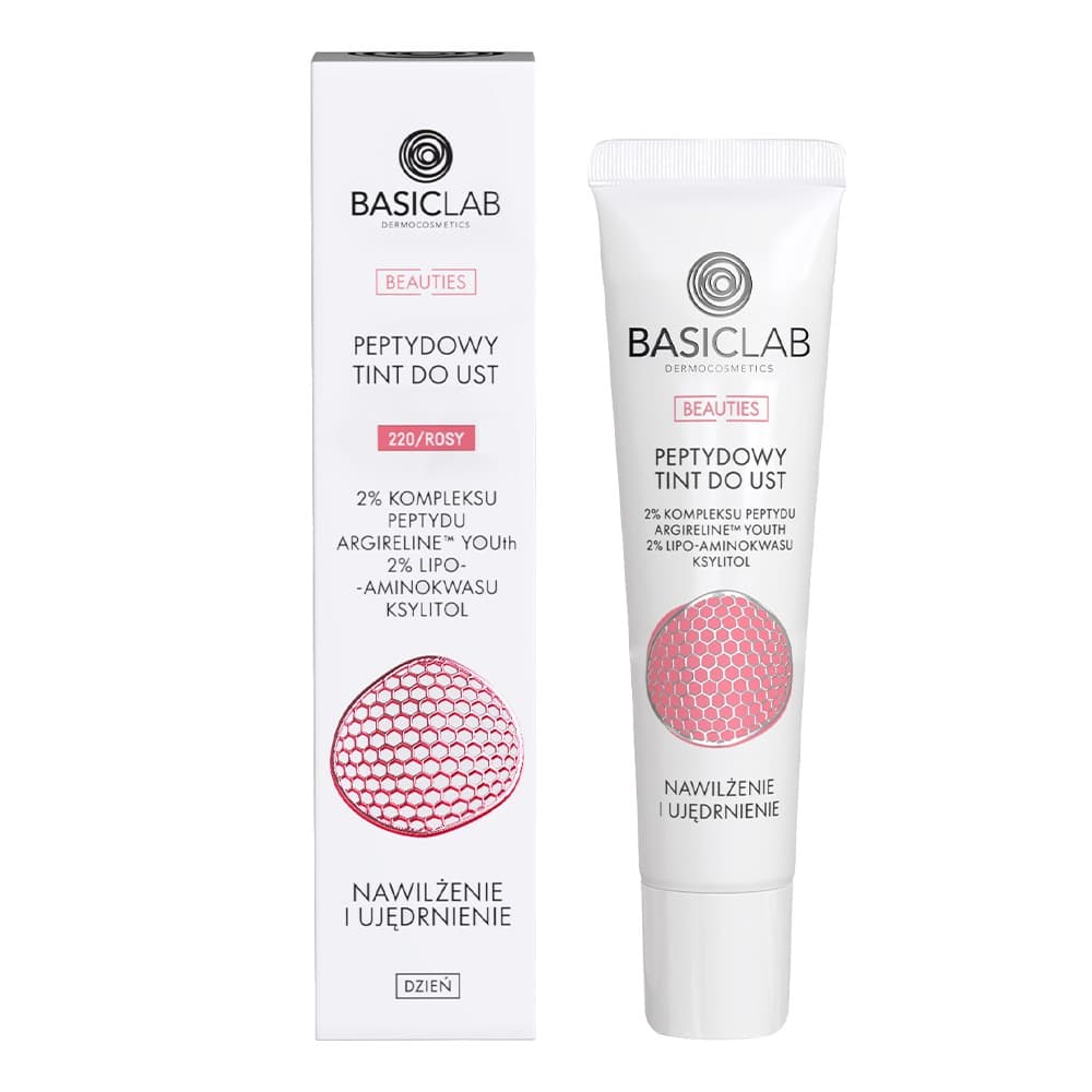 Beauties Peptydowy Tint do Ust Nawilżenie i Ujędrnienie 220 Rosy
