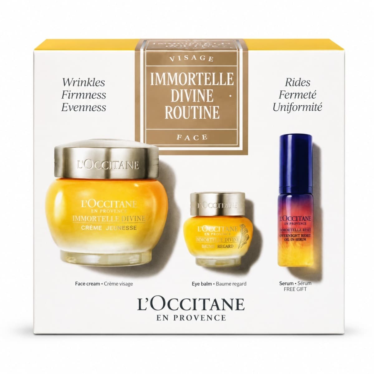 en Provence Immortelle Divine Routine Facial Care Set Zestaw do pielęgnacji twarzy dla niej