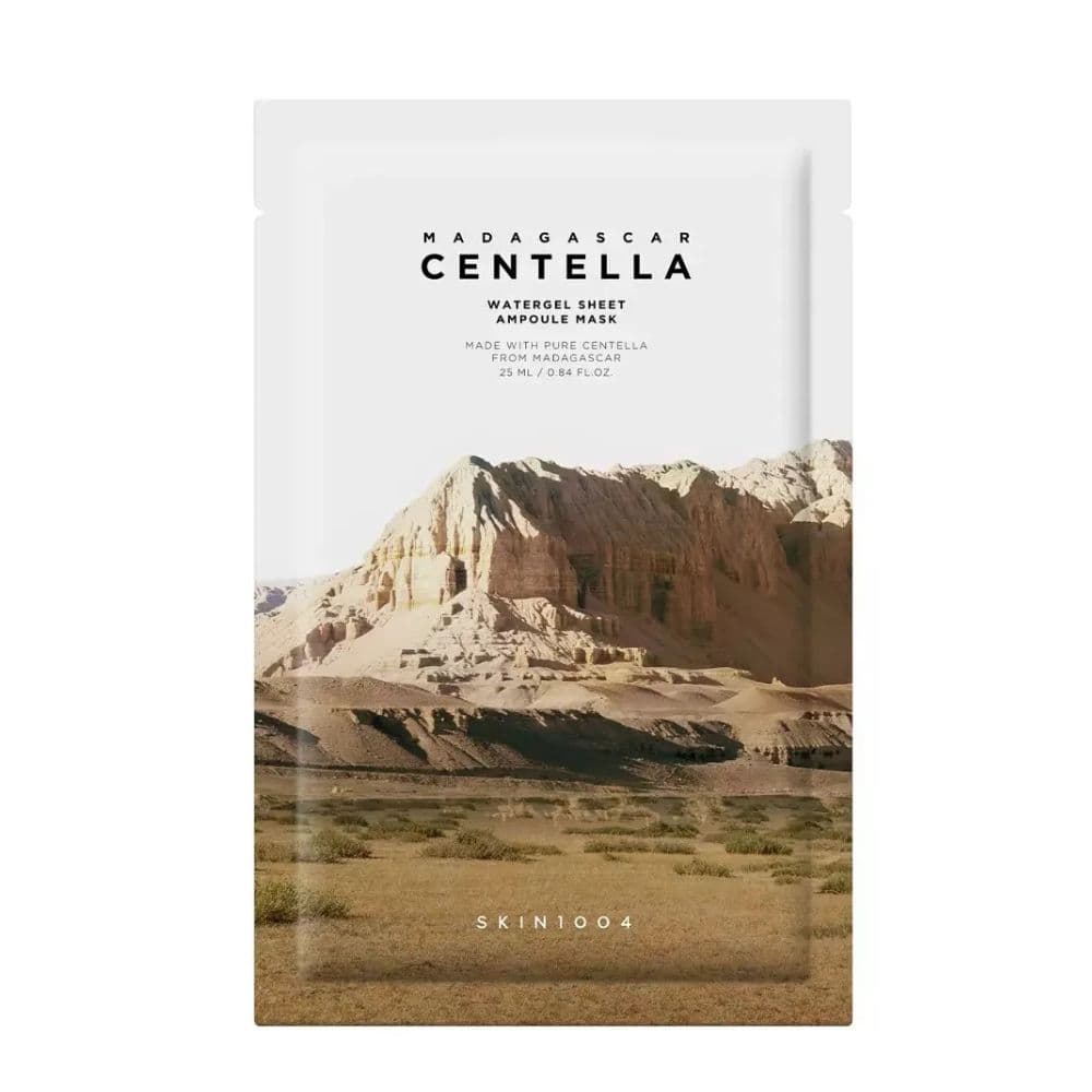 Madagascar Centella Watergel Sheet Ampoule Mask Hydrożelowa maska w płachcie z wąkrotą azjatycką