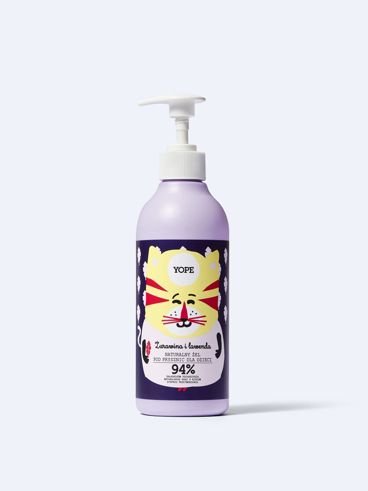 Cranberry & Lavender intensywnie nawilżający żel pod prysznic dla dzieci