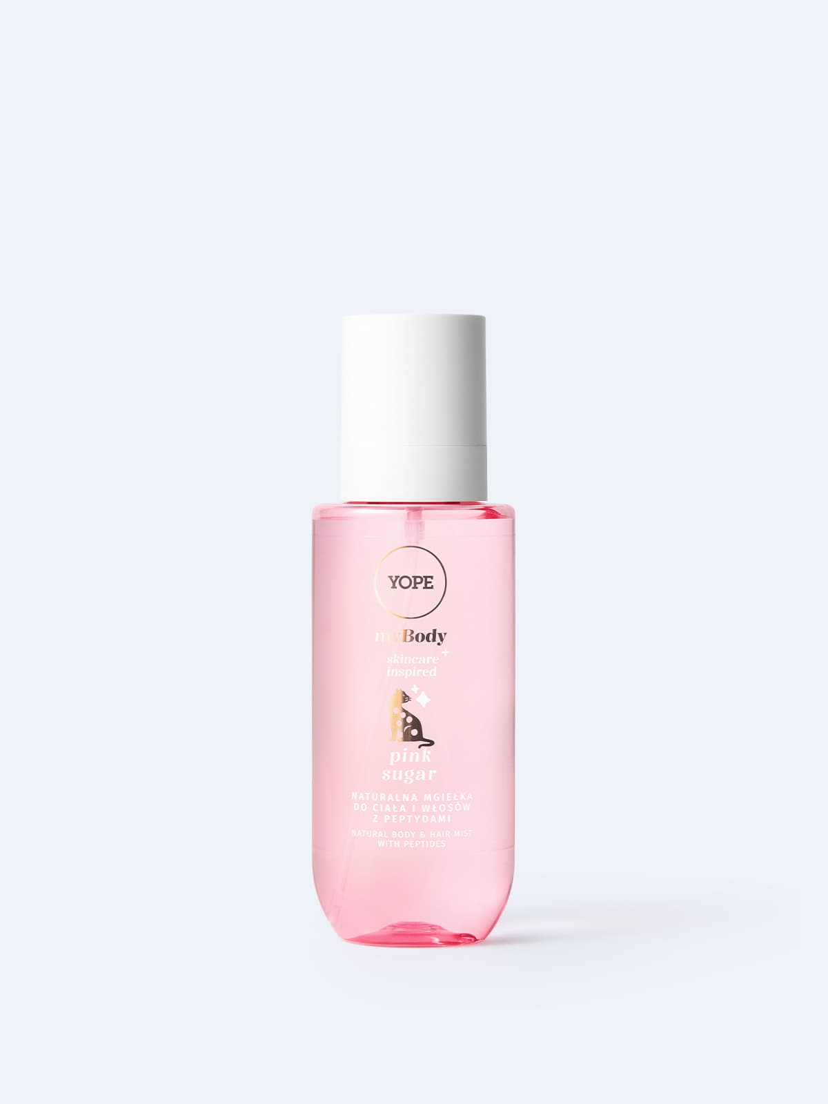 Naturalna mgiełka do ciała i włosów z peptydami Pink Sugar