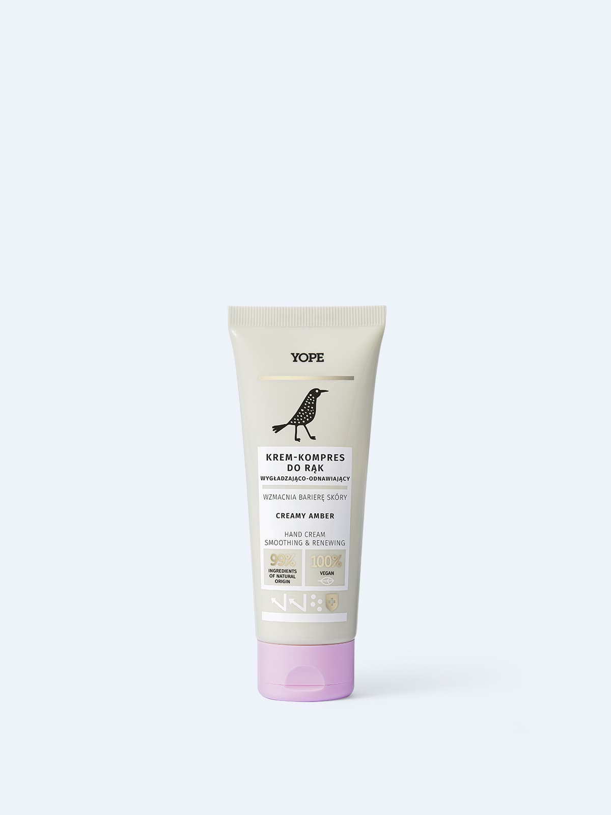 Wygadzająco-odnawiający krem-kompres do rąk Creamy amber