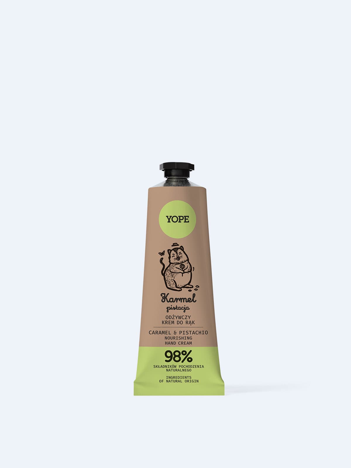 Naturalny odżywczy krem do rąk Karmel & pistacja