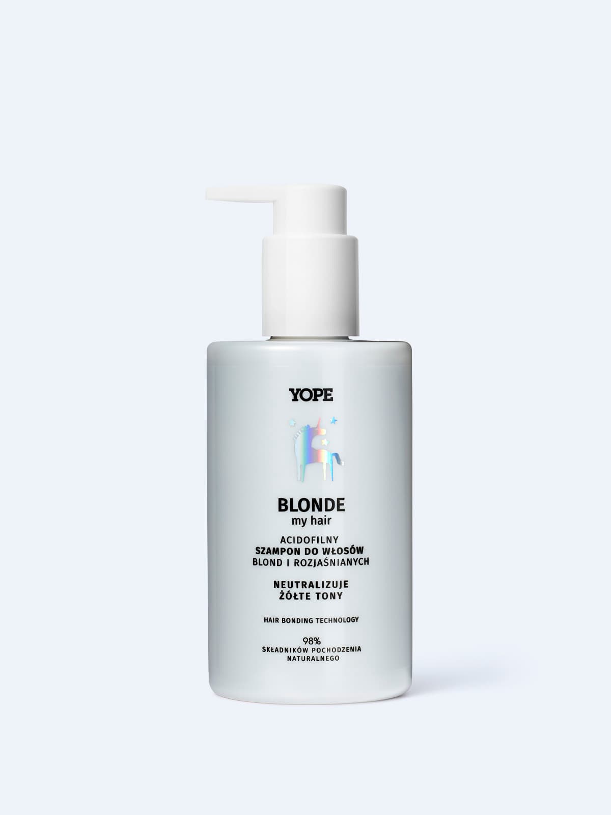 Acidofilny szampon do włosów blond i rozjaśnianych BLONDE my HAIR
