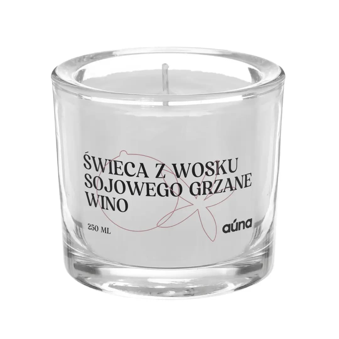 Świeczka sojowa grzane wino soczysty zapach