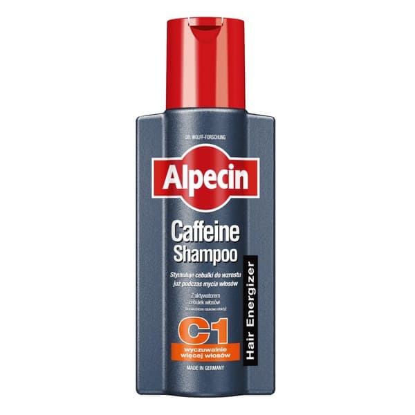Caffeine Shampoo C1, szampon kofeinowy stymulujący wzrost włosów