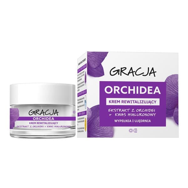 orchidea, krem rewitalizujący przeciw zmarszczkom