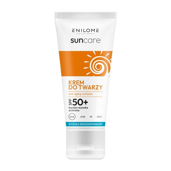 Healthy Beauty SunCare, krem do twarzy SPF 50+, anti-aging complex