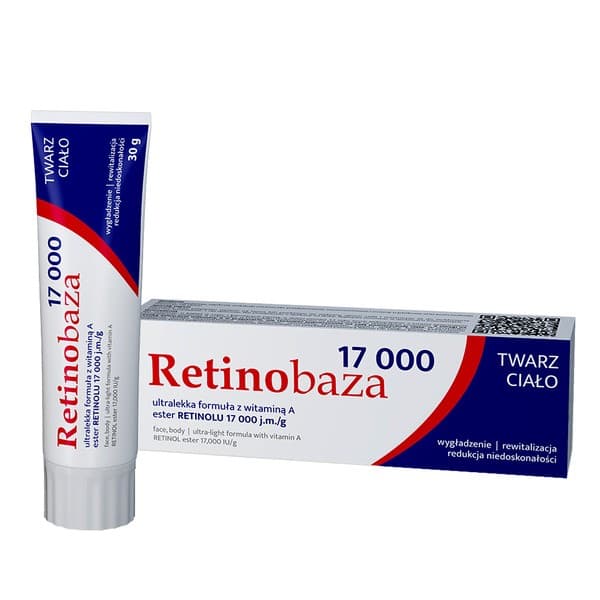Retinobaza 17000, farmaceutyczny krem z witaminą A