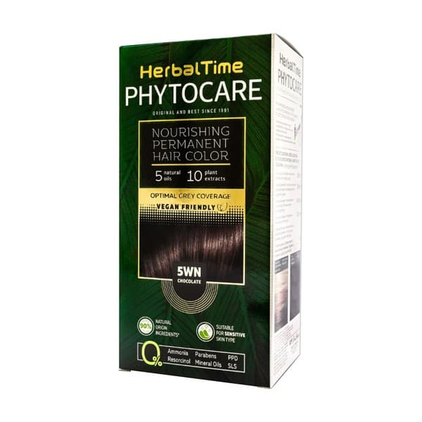Phytocare, farba do włosów 5WN, chocolate