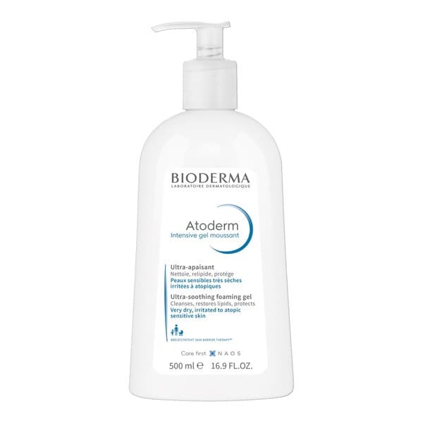 Atoderm Intensive Gel Moussant, żel oczyszczający i natłuszczający