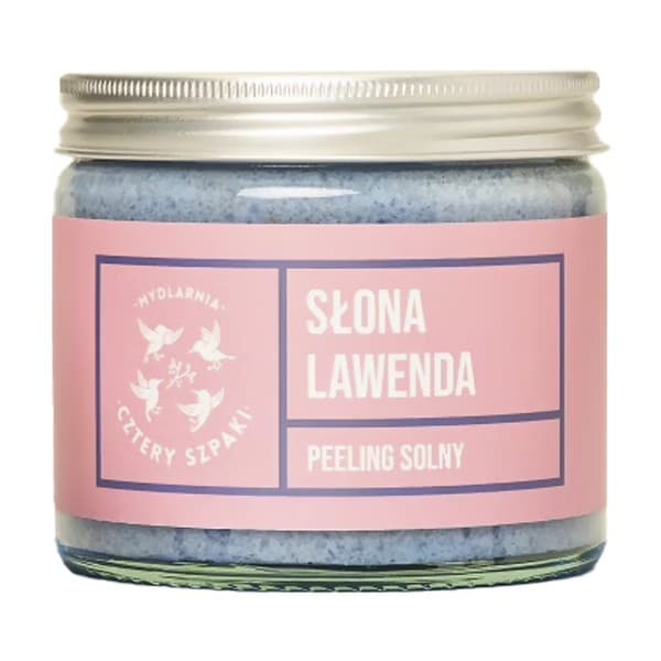 Mydlarnia 4 Szpaki, Peeling solny, Słona Lawenda
