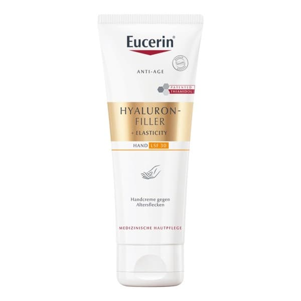 Hyaluron Filler+Elasticity, krem do rąk przeciw przebarwieniom
