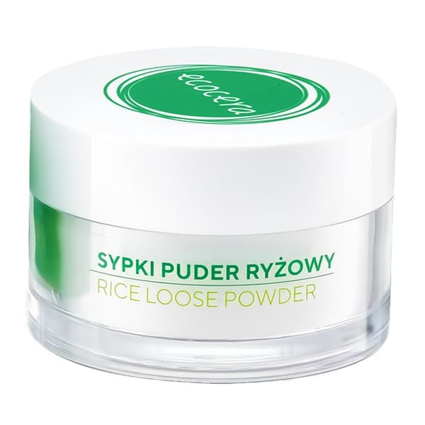 sypki puder ryżowy dla cery tłustej i mieszanej