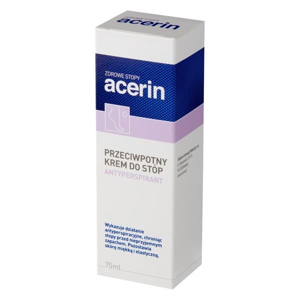 Perspirant, krem przeciwpotny do stóp