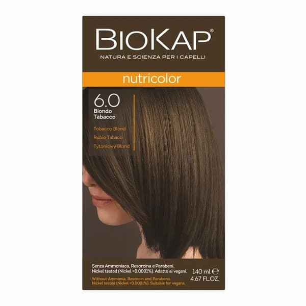 Nutricolor, farba do włosów, 6.0 tytoniowy blond