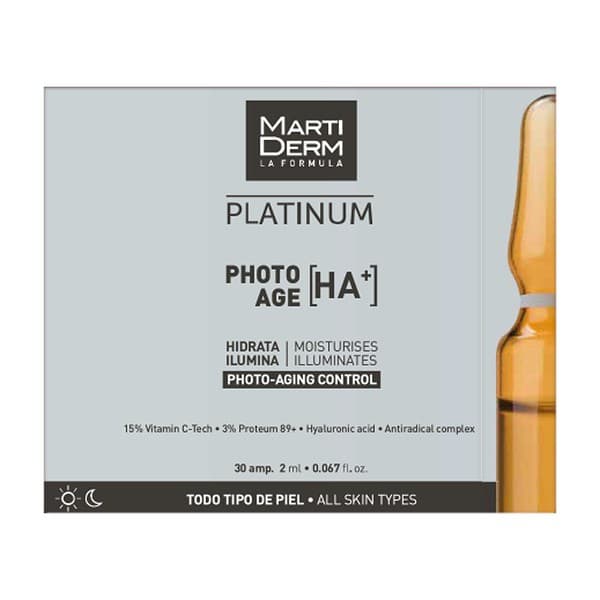 Platinum, Photo Age HA+, serum, ampułki