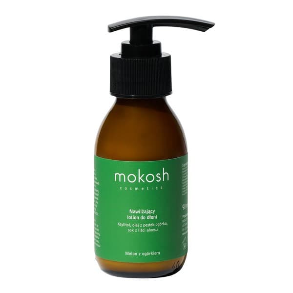 Nawilżający lotion do dłoni Melon z ogórkiem o orzeźwiającym zapachu Mokosh