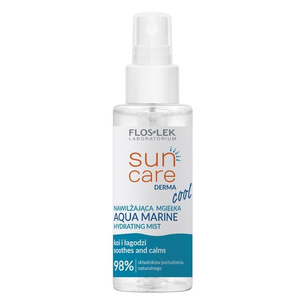 Flos-Lek Sun Care Derma Cool, Aqua marine, nawilżająca mgiełka