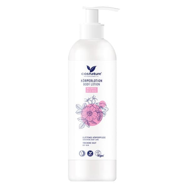 naturalny odżywczy balsam do ciała z olejkiem z dzikiej róży