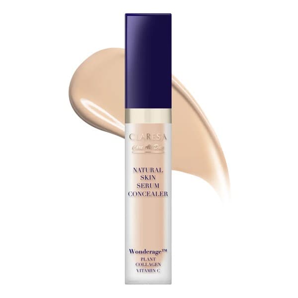 Natural Skin Tinted Serum Concealer, korektor-serum z naturalnym wykończeniem, 1W Light Warm