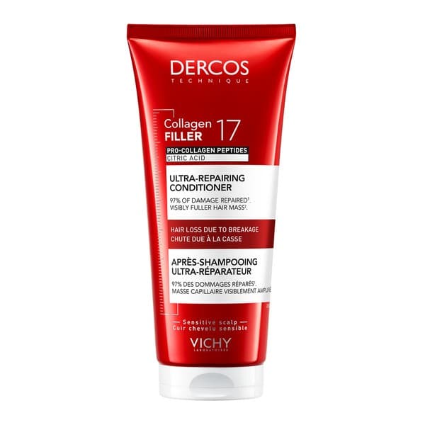 Dercos, Collagen 17 Filler, odżywka ultra-regenerująca do włosów