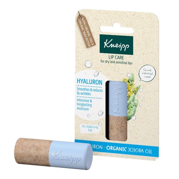 intensywnie nawilżający balsam do ust z kwasem hialuronowym i olej jojoba