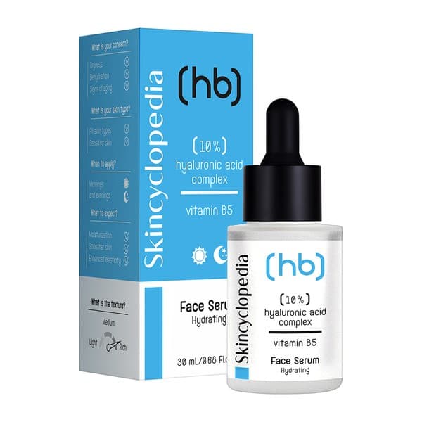 nawilżające serum z 10% kwasem hialuronowym i witaminą B5