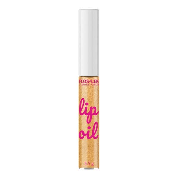 Flos-Lek Lip Care, olejek do ust, sunny gold