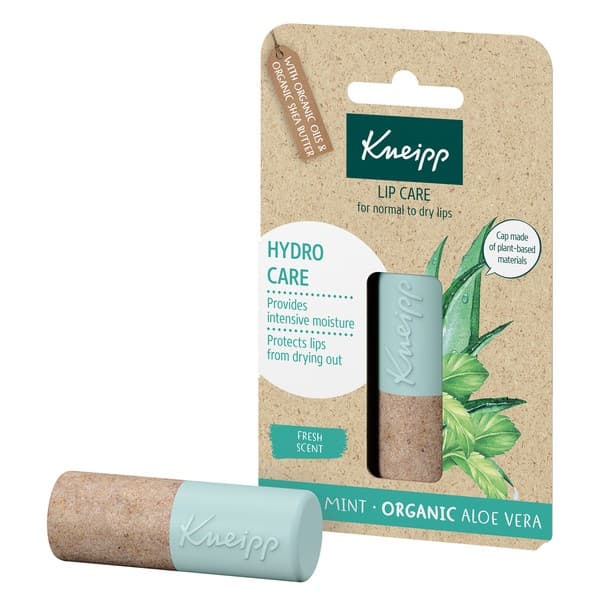 balsam do ust, intensywne nawilżenie Aloes i Mięta