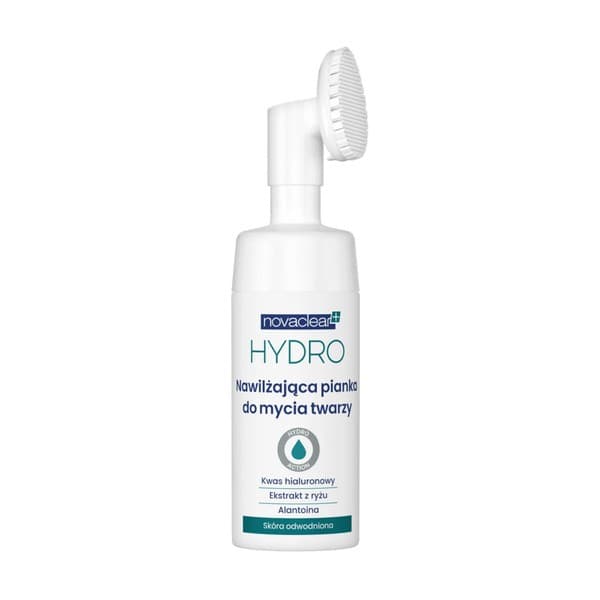 Hydro, nawilżająca pianka do mycia twarzy