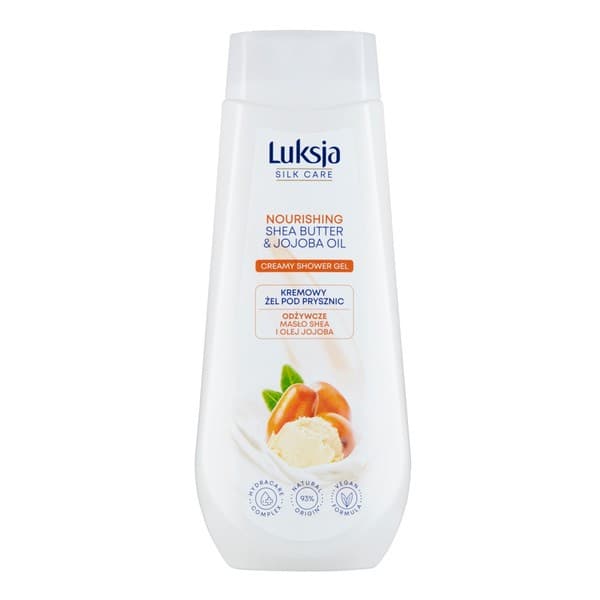 Silk Care, kremowy żel po prysznic, odżywcze masło shea i olej jojoba