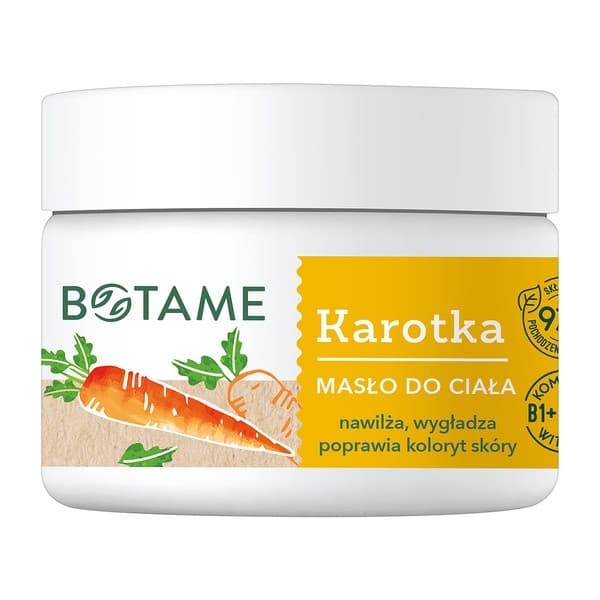 Karotka, masło do ciała
