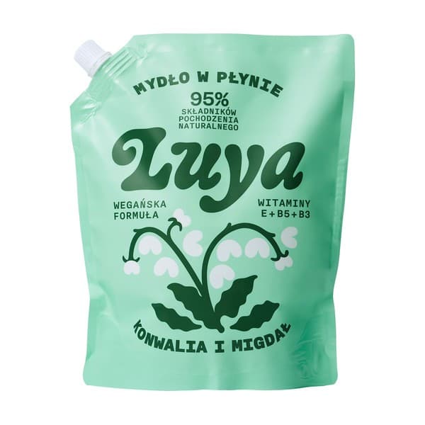 mydło do rąk w płynie Konwalia i Migdał, uzupełnienie