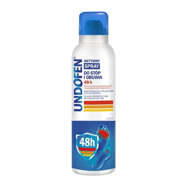 aktywny spray do stóp i obuwia 48h