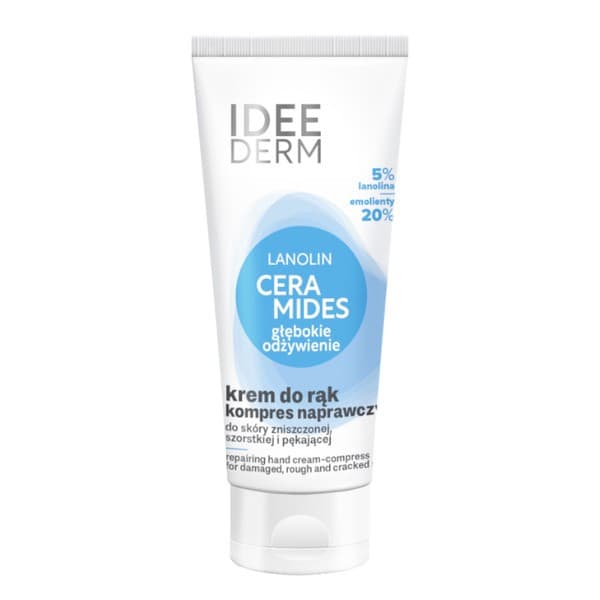 Ideepharm Ideederm, krem-kompres do rąk naprawczy