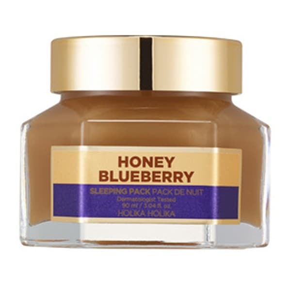 Honey Sleeping Pack, maseczka całonocna, Blueberry