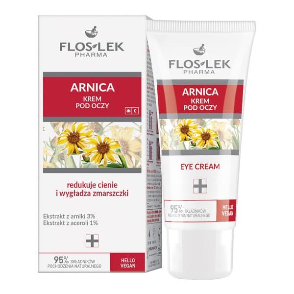Flos-Lek Pharma Arnica, krem pod oczy arnikowy