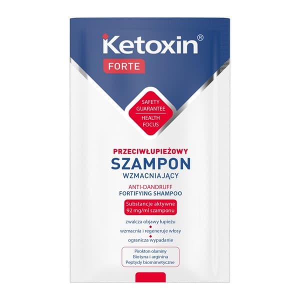 Ketoxin Forte, wzmacniający szampon przeciwłupieżowy