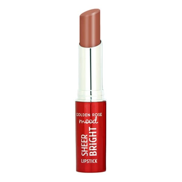 Mood Sheer Bright Lipstick, połyskująca pomadka do ust, 104