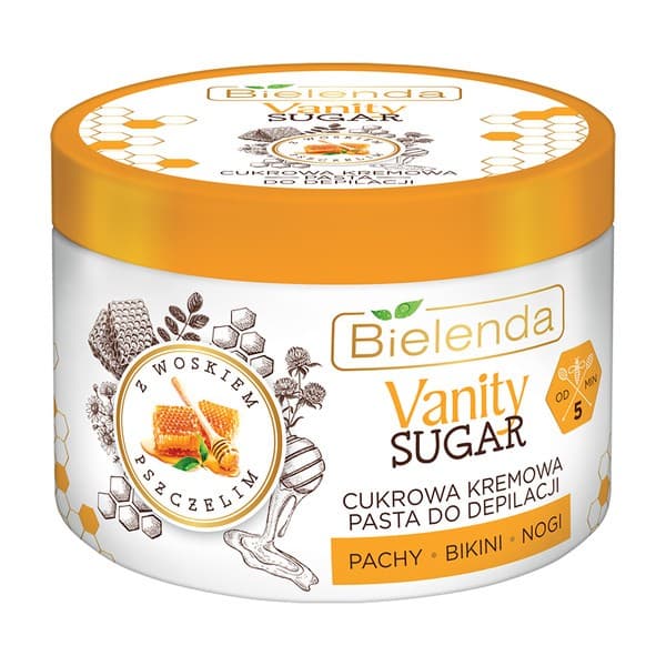 Vanity Sugar, cukrowa kremowa pasta do depilacji