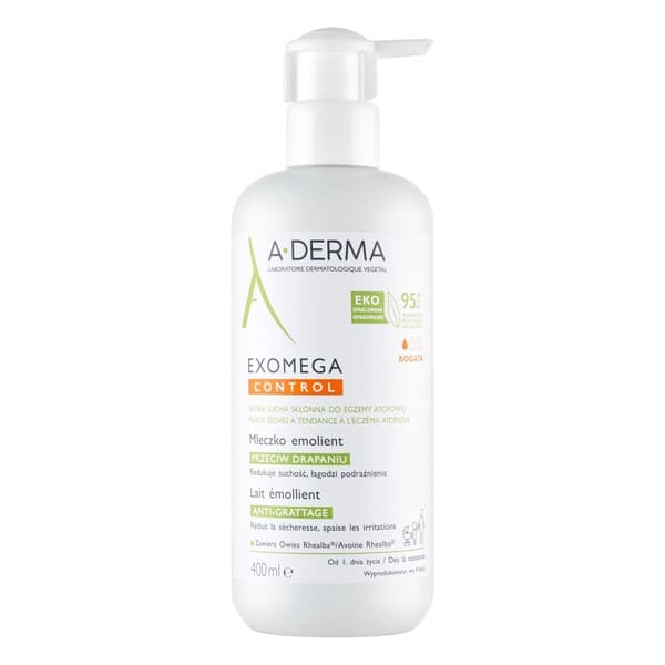 Aderma Exomega Control, mleczko emolient