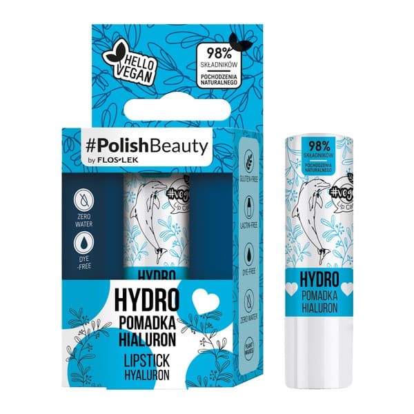 Flos-Lek Vege Lip Care Hydro, pomadka hialuron