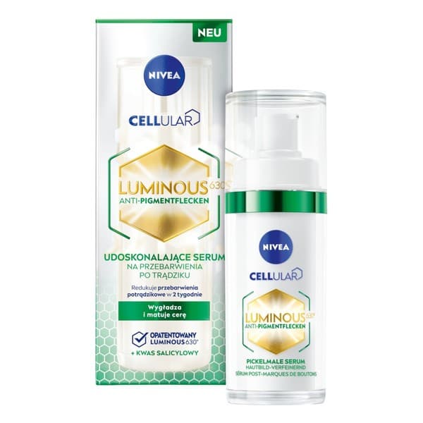 Cellular Luminous 630, serum na przebarwienia po trądziku