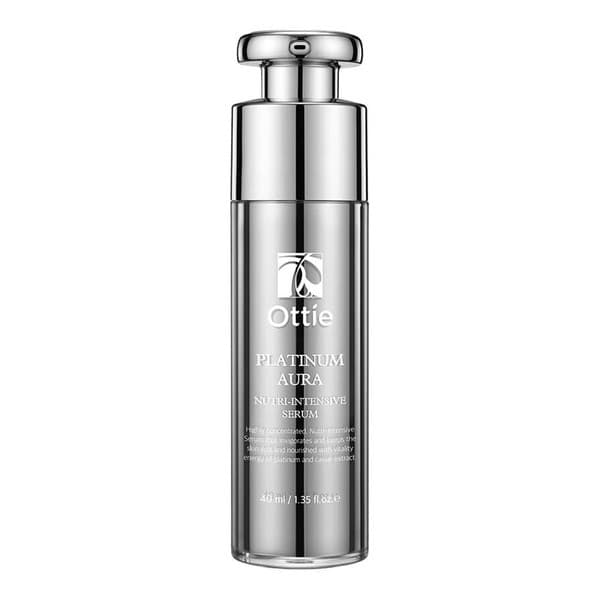 Platinum Aura Nutri-Intensive Serum, przeciwstarzeniowe serum do twarzy z platyną