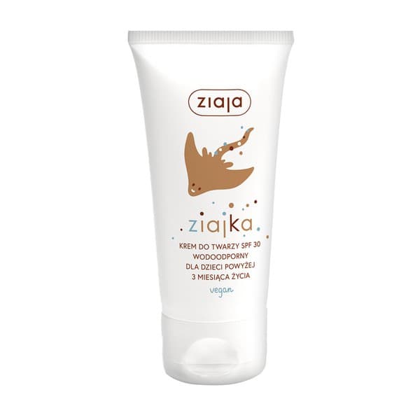 Ziajka, krem do twarzy SPF 30, wodoodporny, od 3 m-ca