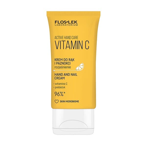 Flos-Lek Active Hand Care Vitamin C, krem do rąk i paznokci