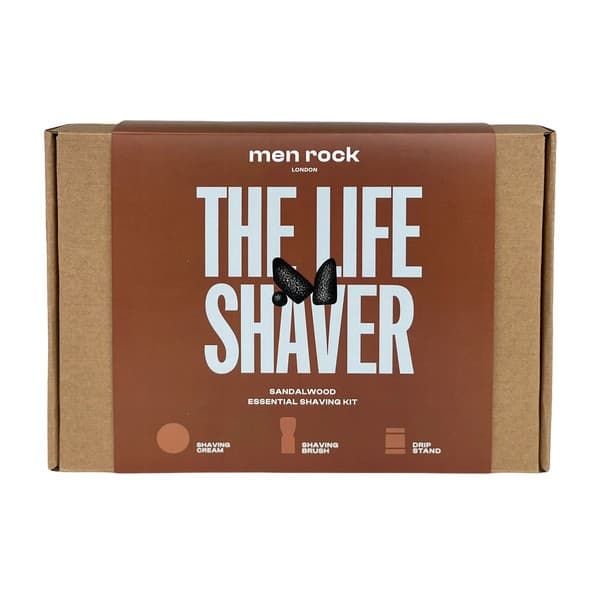 The Life Shaver Sandalwood, zestaw upominkowy do golenia